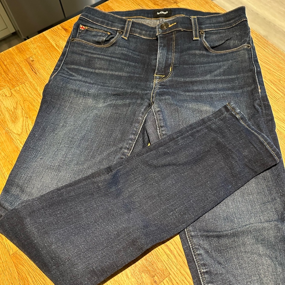 Hudson Dark Wash High Rise Skinny